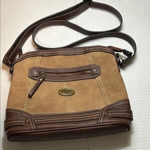 BOC CRONTON BROWN POWER BANK CROSSBODY BAG